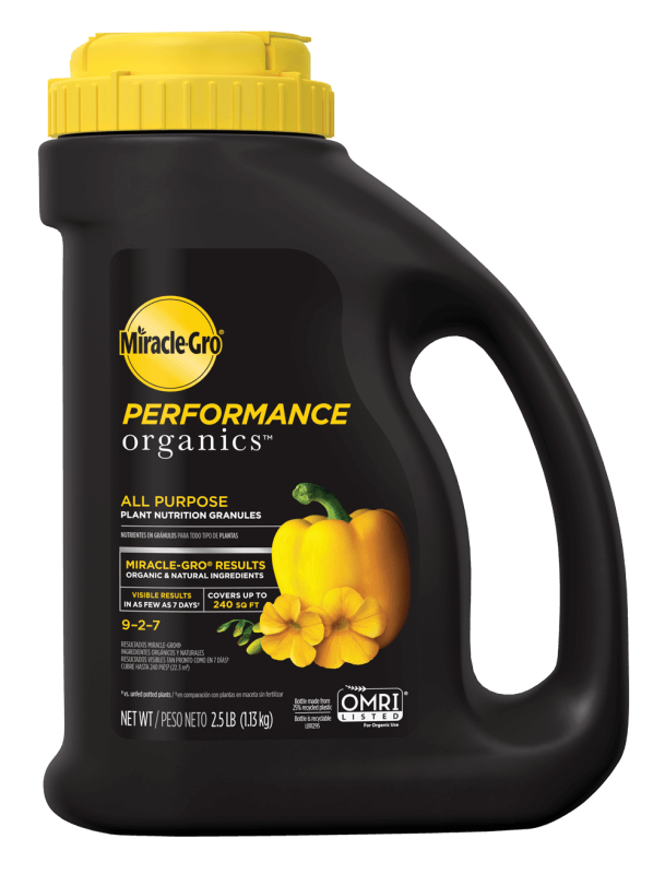 Miracle-Gro Performance Organics All Purpose Plant Nutrition Granules