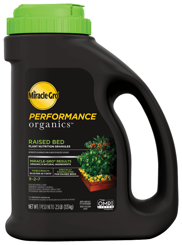 Miracle-Gro Performance Organics Raised Bed Plant Nutrition Granules
