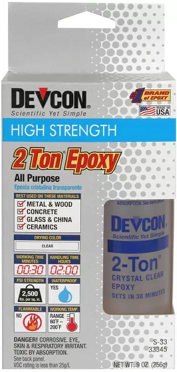 Devcon 2 Ton Epoxy 4.5 Oz.
