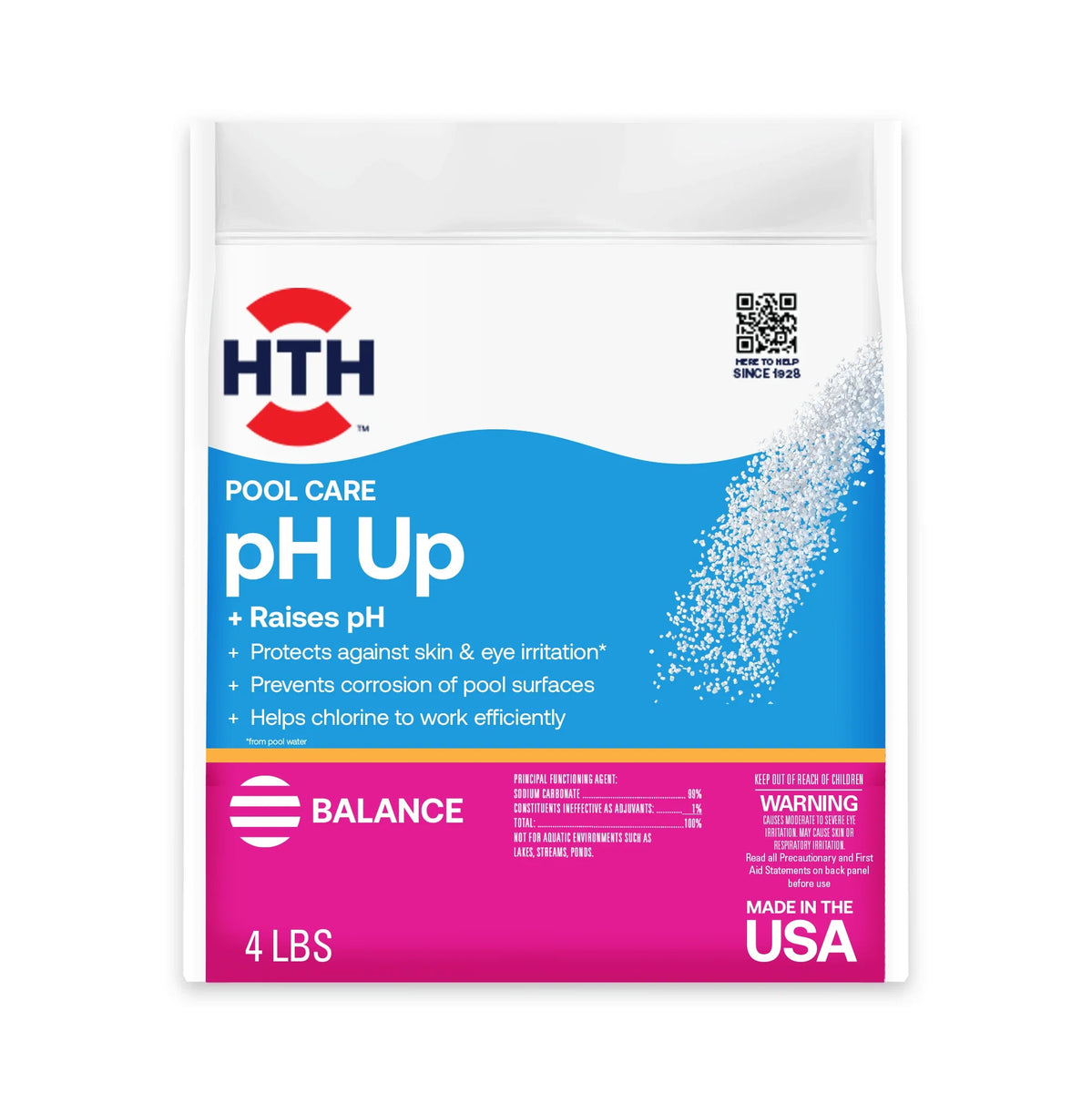 HTH Pool Care pH Up 4 lbs.
