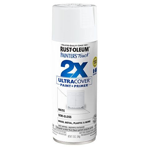 Rust-Oleum 12oz 2X Painter's Touch Ultra Cover Semi Gloss Spray Paint