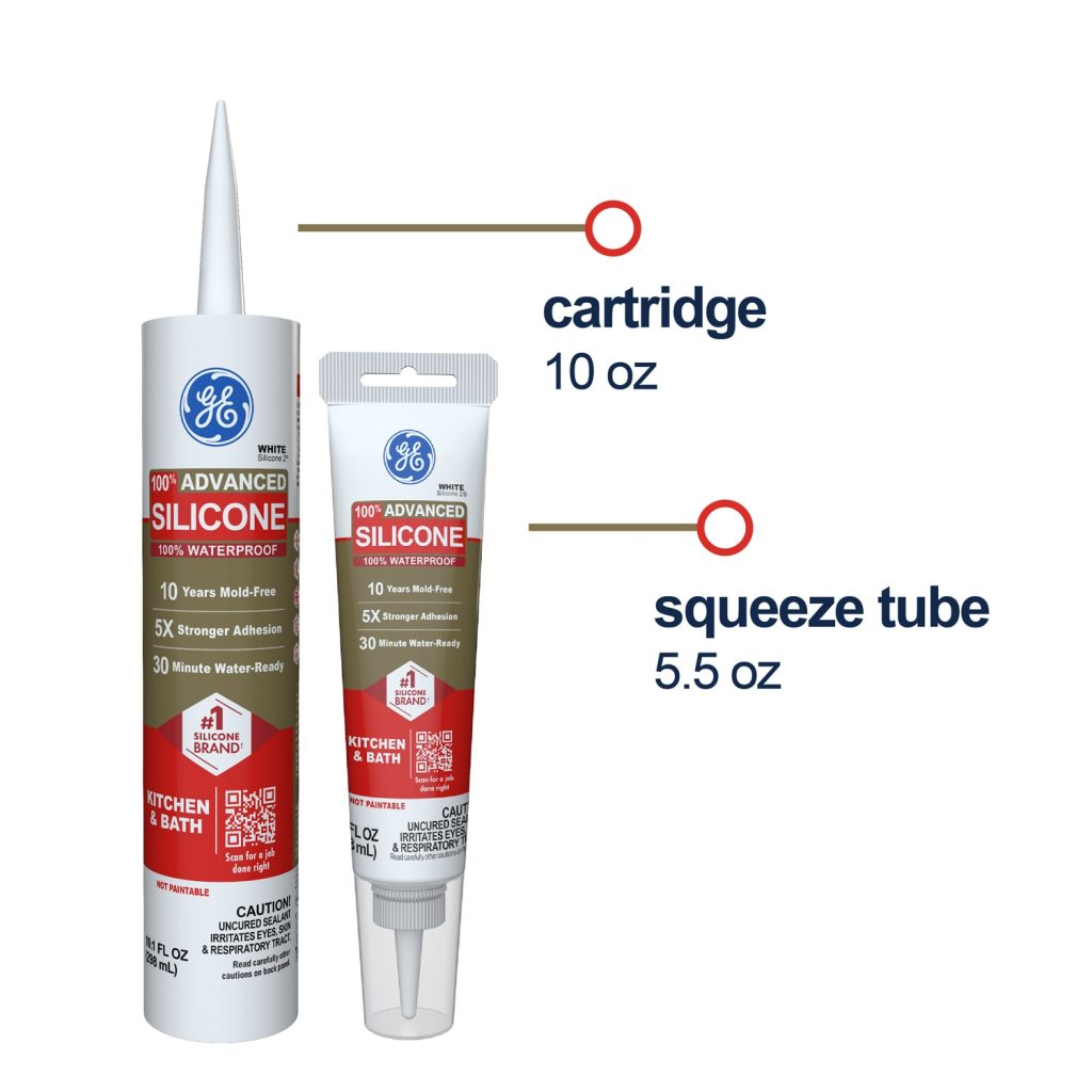 GE Advanced Silicone 2 Kitchen & Bath Sealant