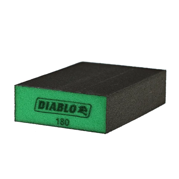 Diablo 180-Grit Flat Edge Sanding Sponge