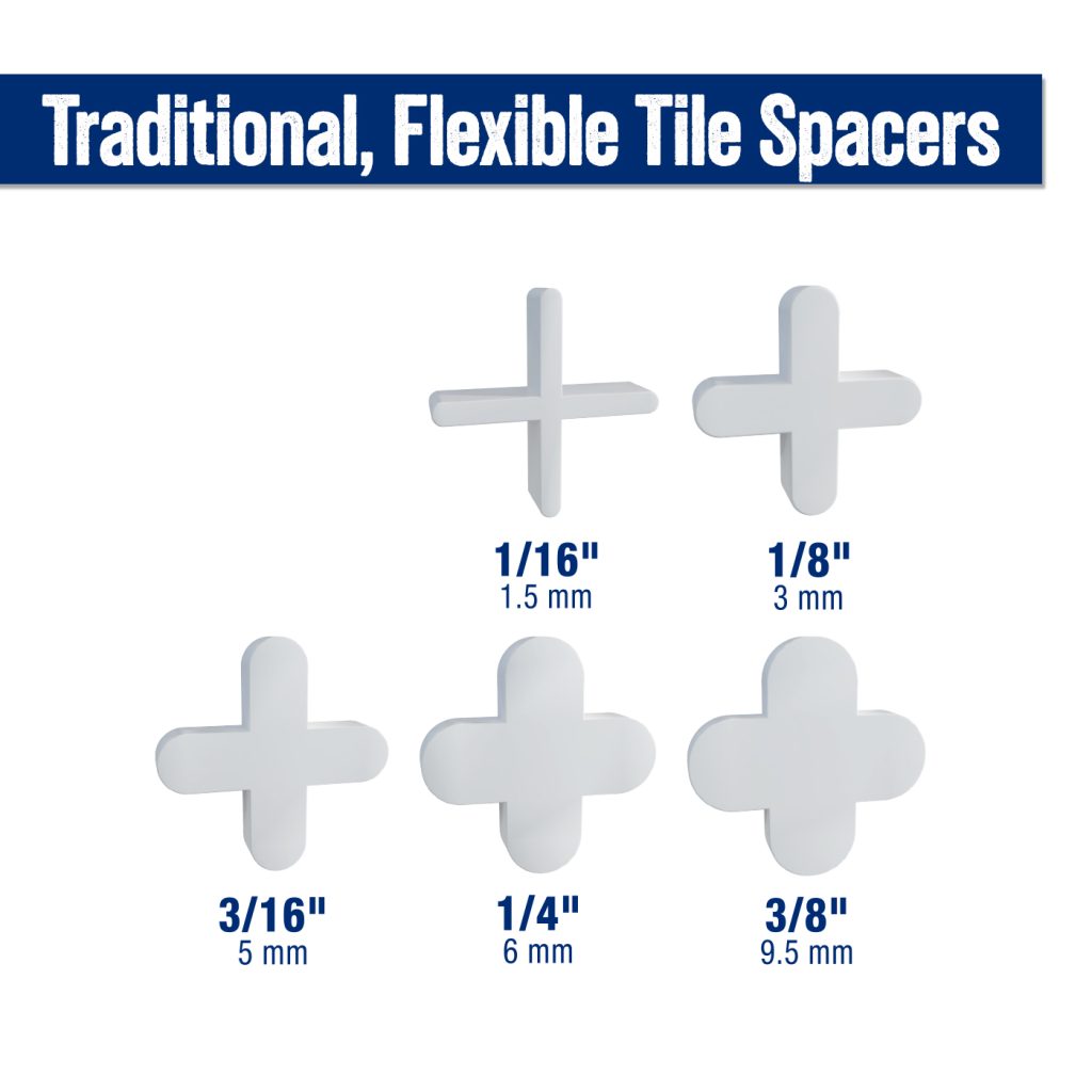 QEP Traditional Flexible Tile Spacers