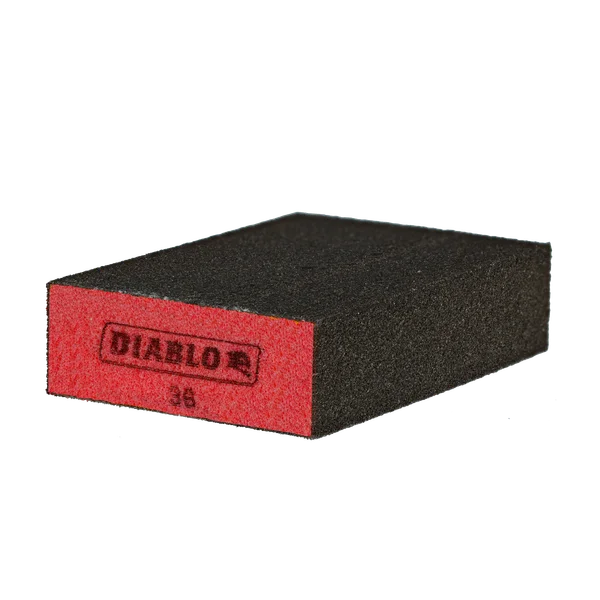 Diablo 36-Grit Large Flat Edge Sanding Sponge