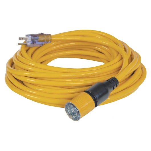 Dewalt 12/3 Lighted Locking CGM Extension Cord