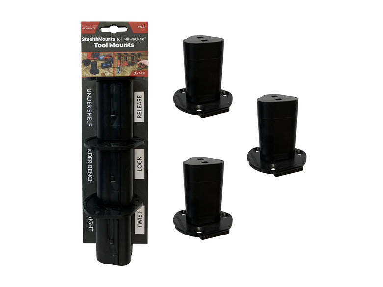 StealthMounts Tool Mounts for Milwaukee M12
