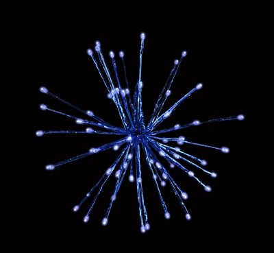 Holiday Bright Lights 16" Blue Radiant Blast in Blue