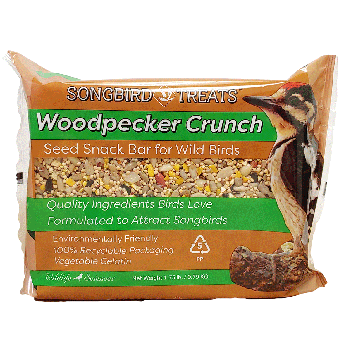 Wildlife Sciences Songbird Treats - Woodpecker Crunch