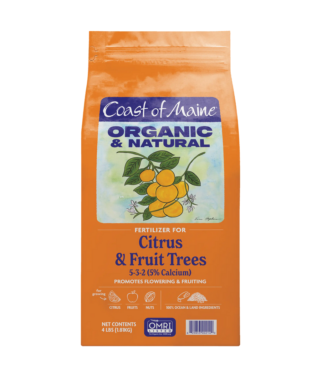 Coast of Maine Organic & Natural Citrus & Fruit Trees Fertilizer