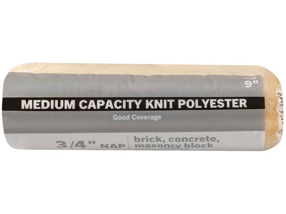 Shur-Line Good 9” Knit Polyester Roller Cover 3/4" Nap