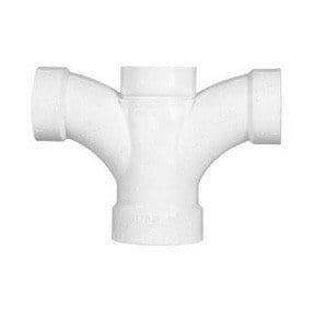 3"x 2" x 3" x3" PVC DWV Double Fixture