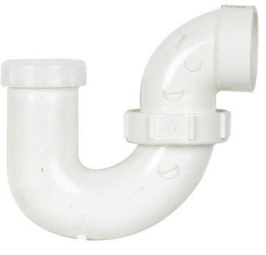 1-1/2" x 1-1/4" PVC DWV P-Trap LA Pattern