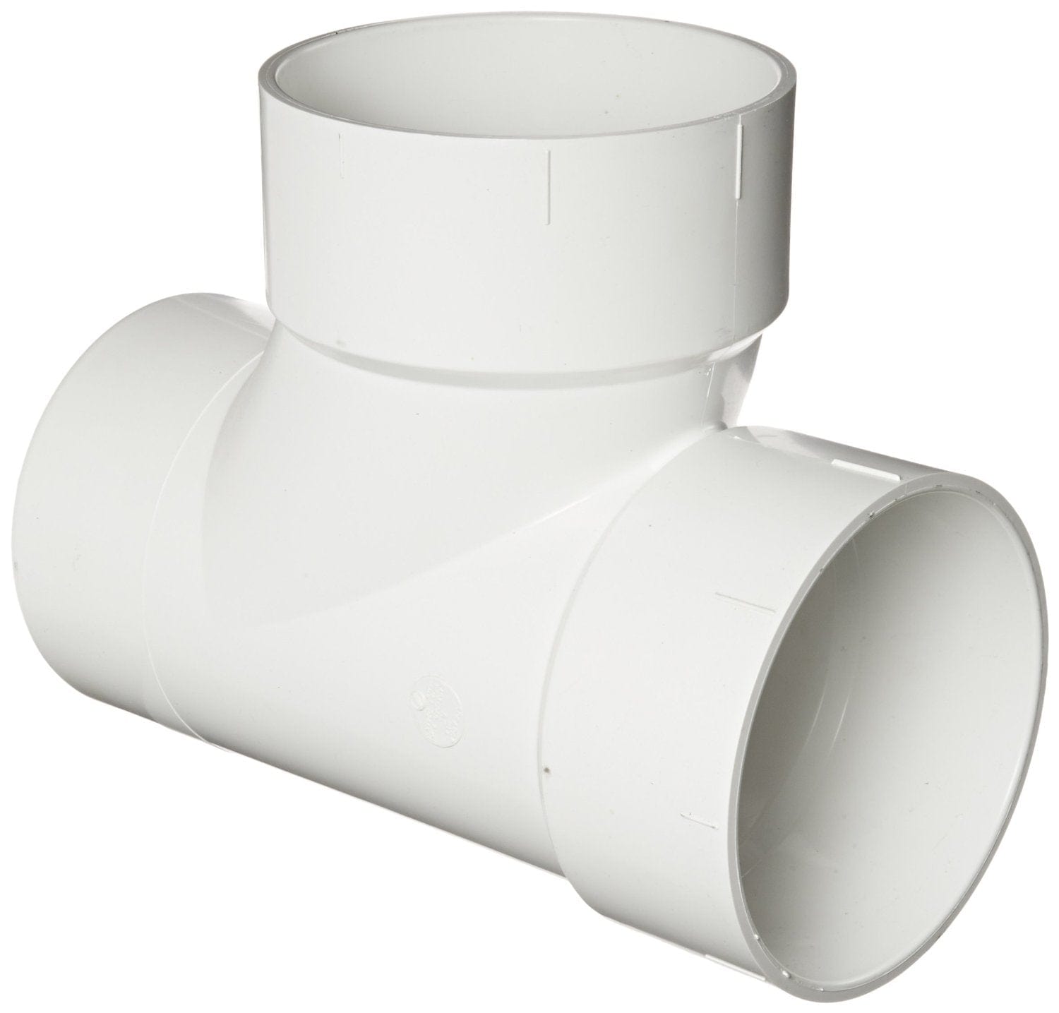 2" PVC DWV Sanitary Tee SPG x H x H