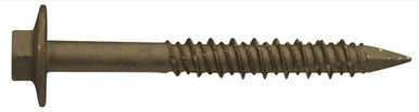 Opens dialog Daggerz QCCT1460BRZ - 1/4 x 6" Quick-Con Hex Flange Concrete Screws Bronze Dagger-Guard 250ct