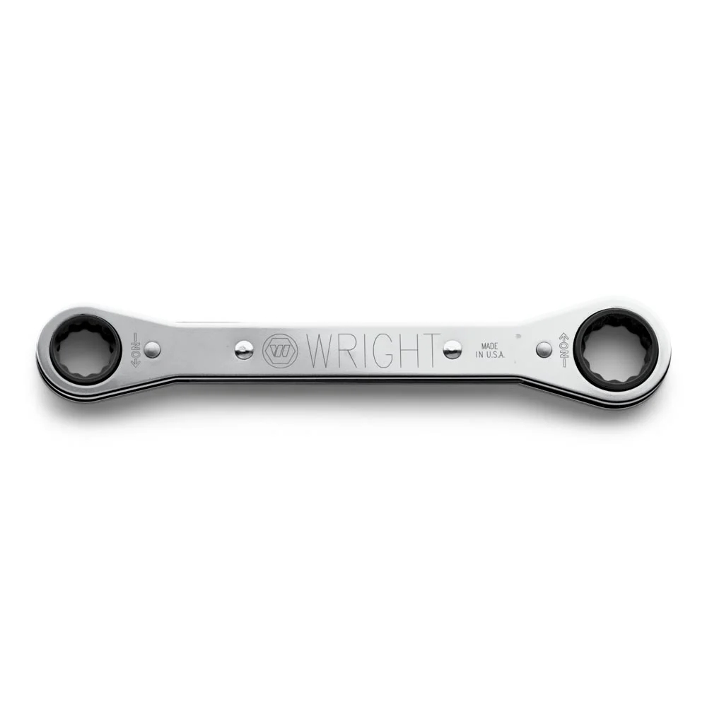 Ratcheting Double Box End Laminated Wrench 12 Point – 1-1/8″ x 1-1/4″