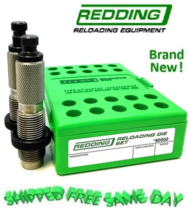 Redding 2 Die Set Includes Seating and Sizing Die for 7mm PRC BRAND NEW! # 80936