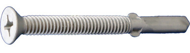 Opens dialog Daggerz SD4CTWW12212 - 12-24 x 2-1/2" Phillips Flat Head Self-Drilling Screws, 1500ct