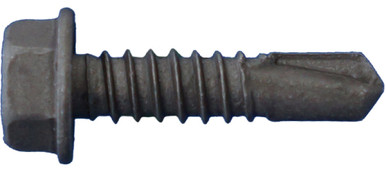 Opens dialog Daggerz SDCT1210BRZ - #12 x 1" Hex Washer Head Self-Drill Screws Dagger-Guard Bronze 3500ct