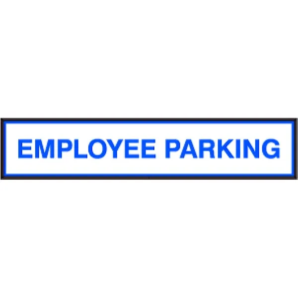 Signal-Tech 39004 PHXF734W-D376/120-277VAC EMPLOYEE PARKING Outdoor LED Backlit Sign