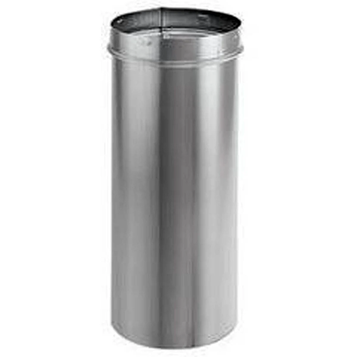 Simpson DuraBlack 6″ Single Wall SS 48″: 6DBK-48SS
