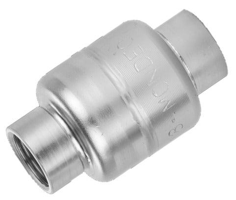 G3/8'' Stainless Steel 304 Check Valve FKM 0.03-16bar (0.44-232psi) - Reinforced pin [12 Pieces]