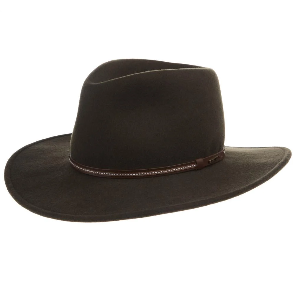 Stetson Hats Gallatin Wool Crushable Hat