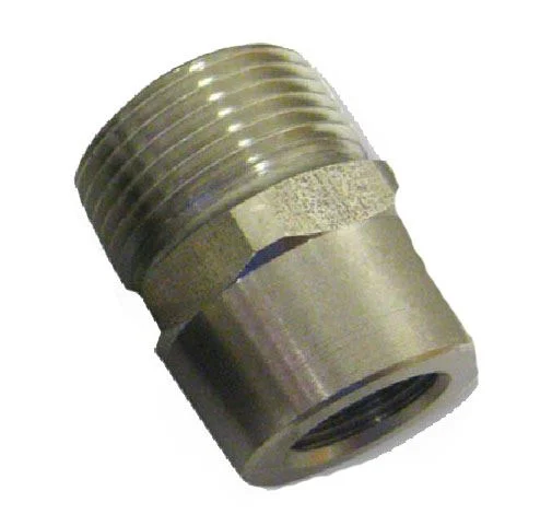 Suttner ST-41 SS Screw Nipple, 1/4″ FPT x M22-14MM 5,800 PSI