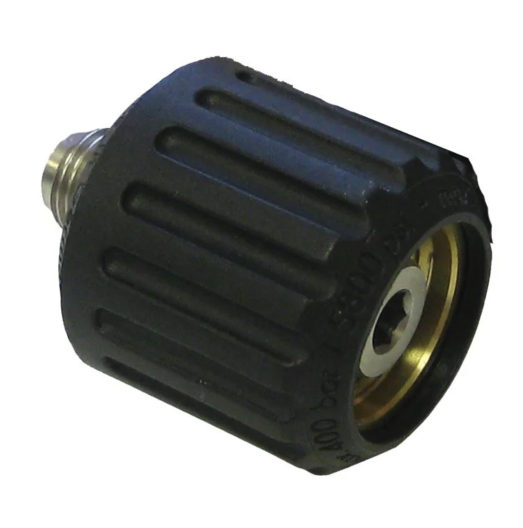 Suttner ST-44 Brass Swivel Screw Coupler, 1/4″ MPT x M22-14MM 5,800 PSI
