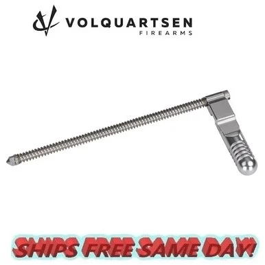Volquartsen Ext. Bolt Handle & Recoil Rod Assembly for 10/22, Silver # VF10EB-S